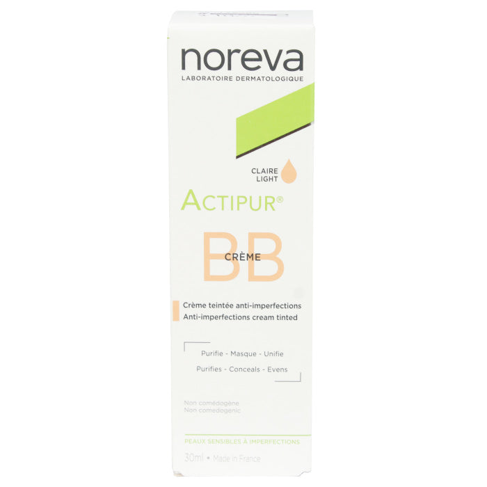 Noreva Actipur Bb Cream Light 30ml - Wellcare Pharmacy