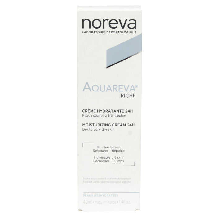 Noreva Aquareva Riche Moisturizing Cream 24Hrs 40Ml