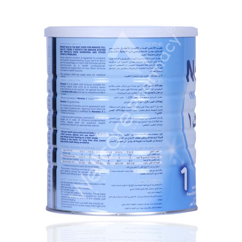 Novalac 1 Infant Formula 800G