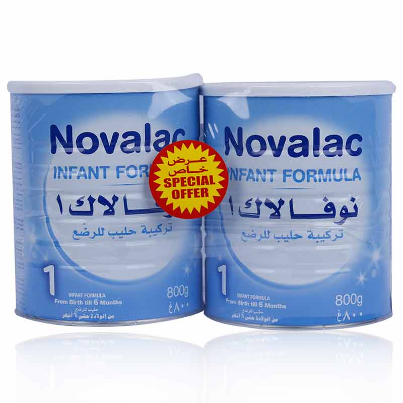 Novalac 1 Infant Formula 800Gx2's