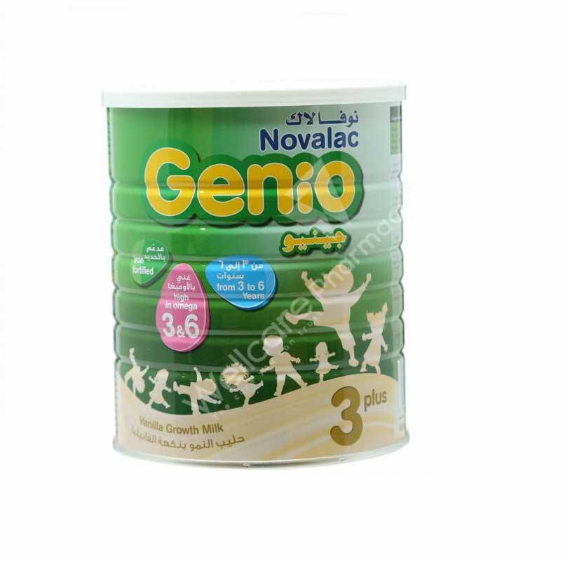 Novalac 3Plus Vanilla Genio Milk Powd 800G - Wellcare Pharmacy