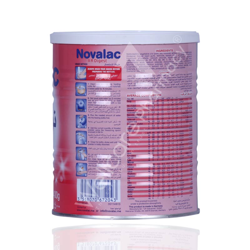 Novalac Ar Digest Milk Powder 400G