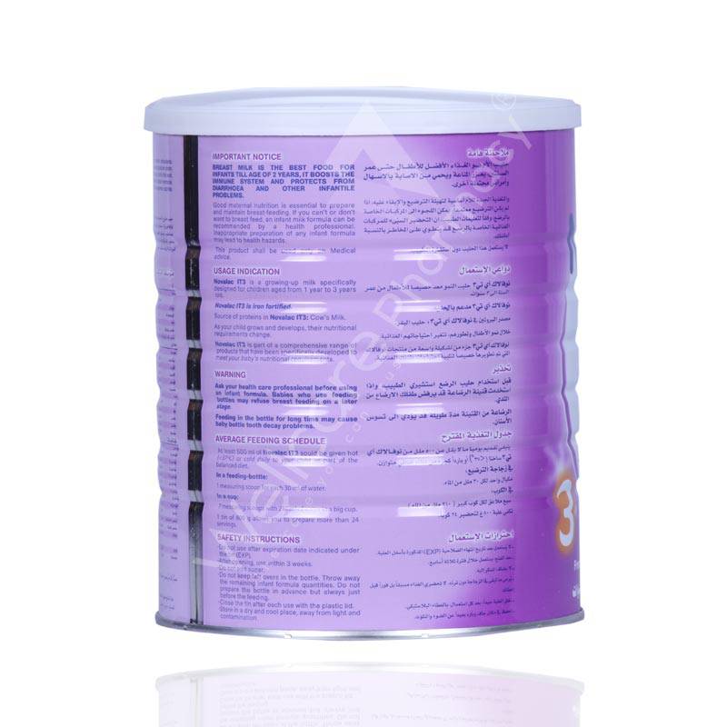 Novalac It 3 Milk 800G - Wellcare Pharmacy