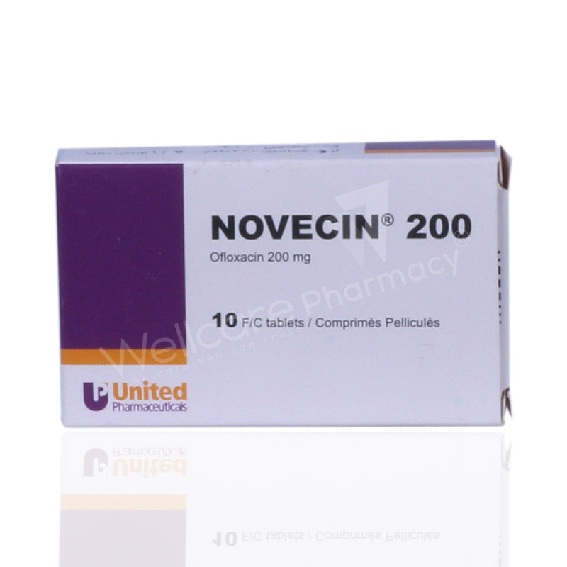 Novecin 200Mg Tablets 10'S