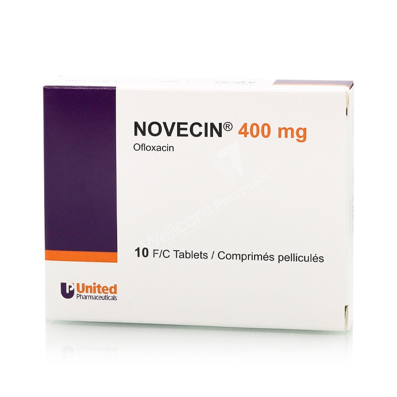 Novecin 400Mg Tablets 10'S