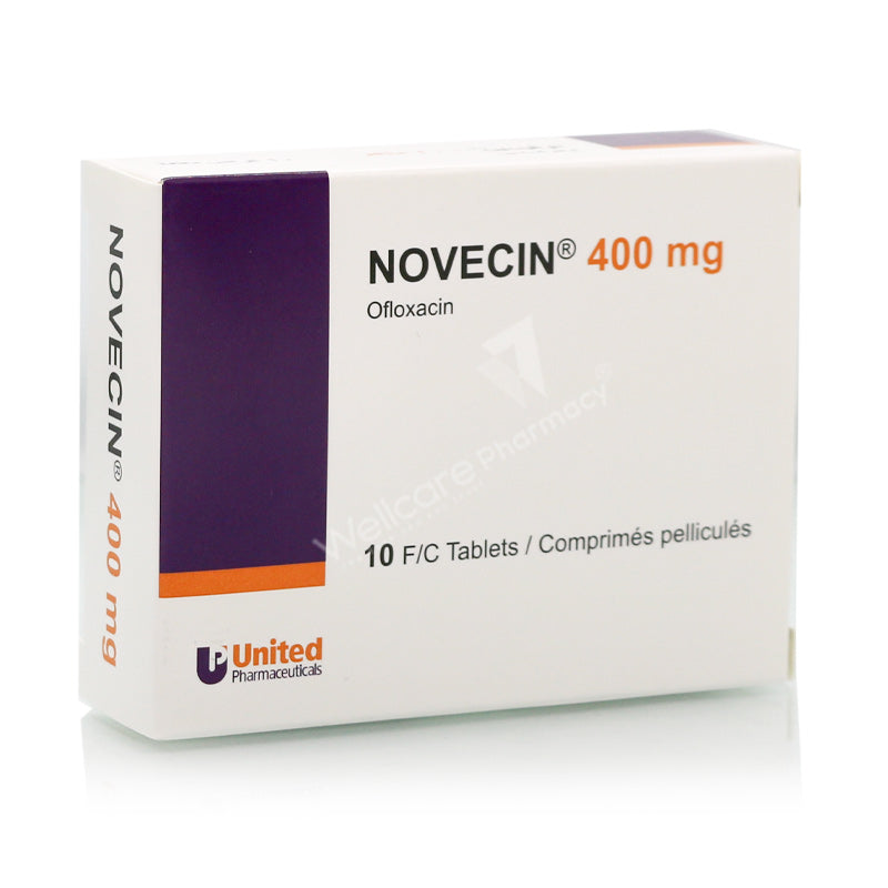 Novecin 400Mg Tablets 10'S
