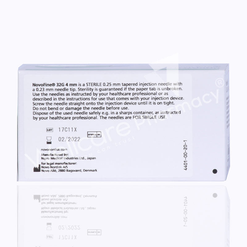 Novofine Needle 100'S