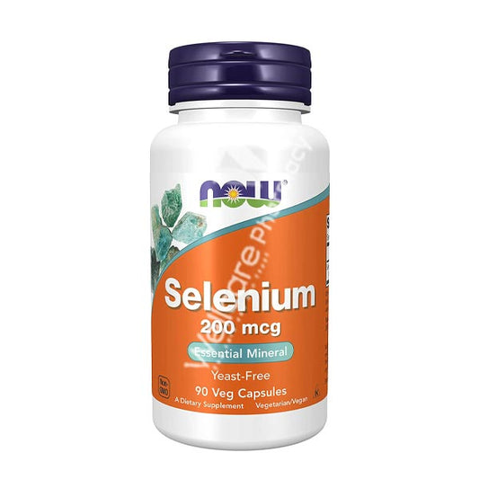 Now Selenium 200Mcg Capsules 90'S