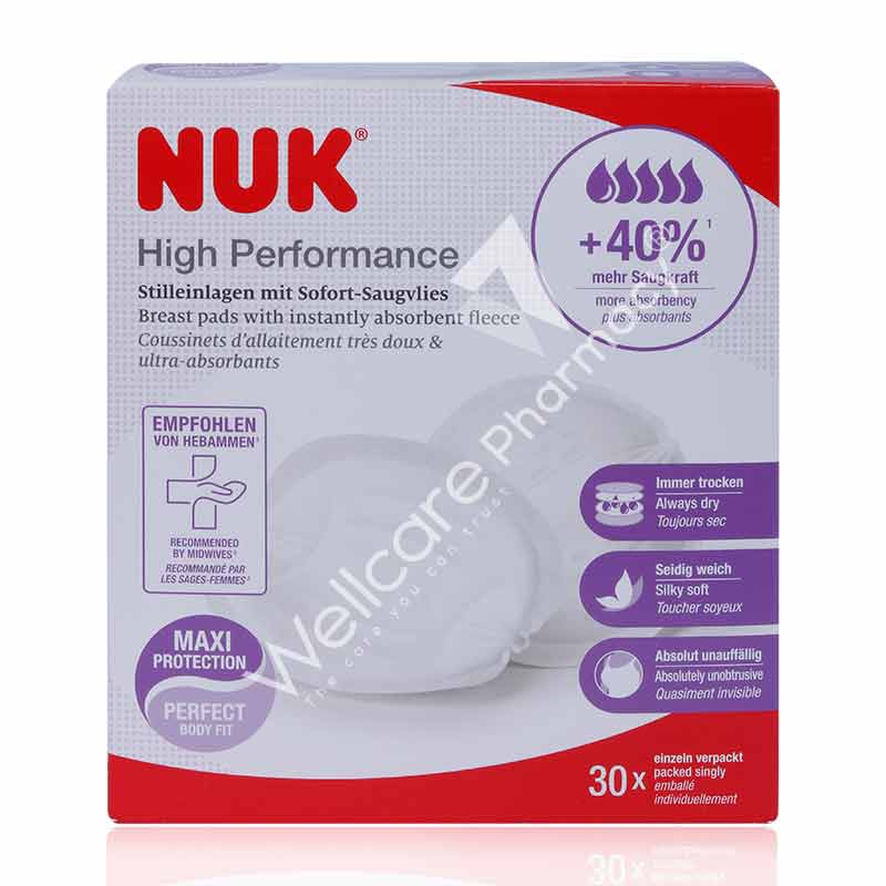 Nuk High Perfomance Breast Pad 30'S