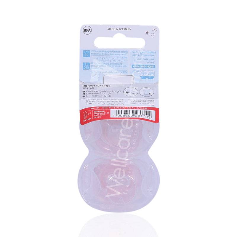 Nuk Rose 0 To 6 Months Sili Sooth 2'S