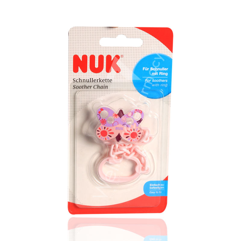 Nuk Soother Chain Assorted 1'S