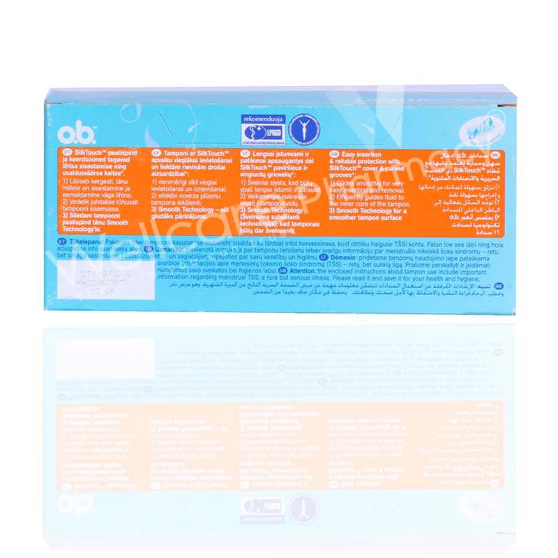 O.B Tampons Super 16'S - Wellcare Pharmacy