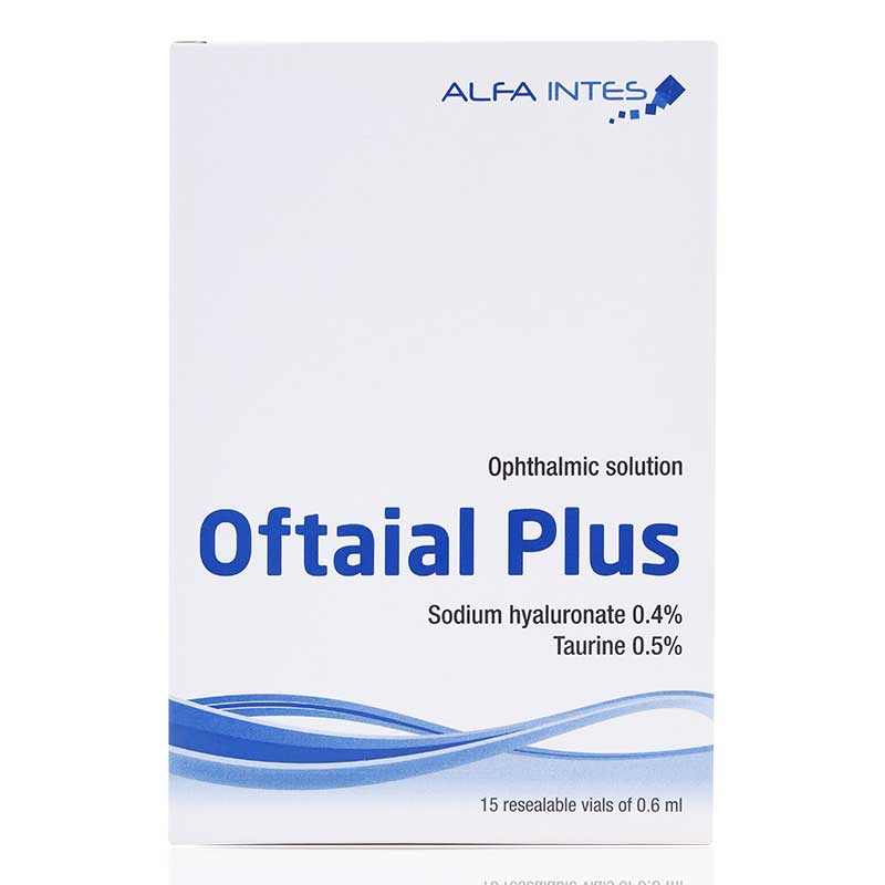 Oftaial Plus Ophthalmic Solution 0.6Ml Vials 15'S
