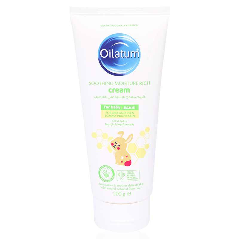 Oilatum Soothing Moisture Rich Cream For Baby 200G