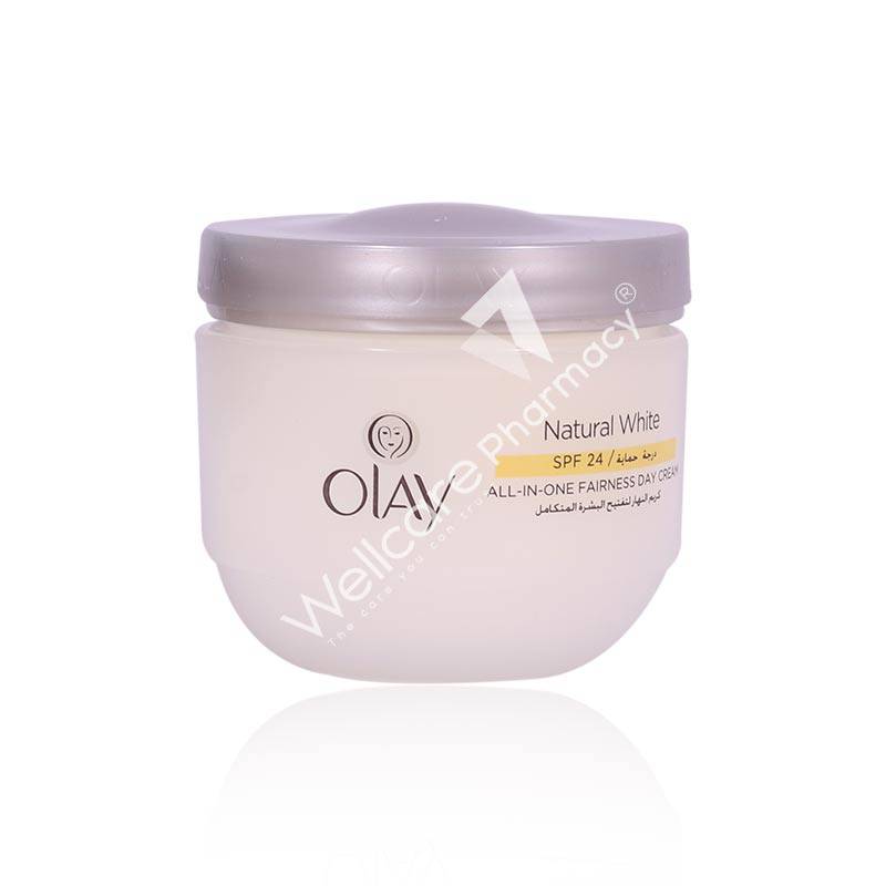 Olay Natural White Day Cream Spf15 100Gm - Wellcare Pharmacy