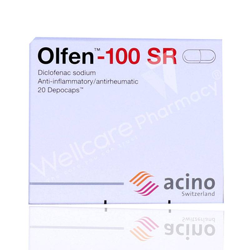 Olfen 100 Sr Capsules 20'S - Wellcare Pharmacy