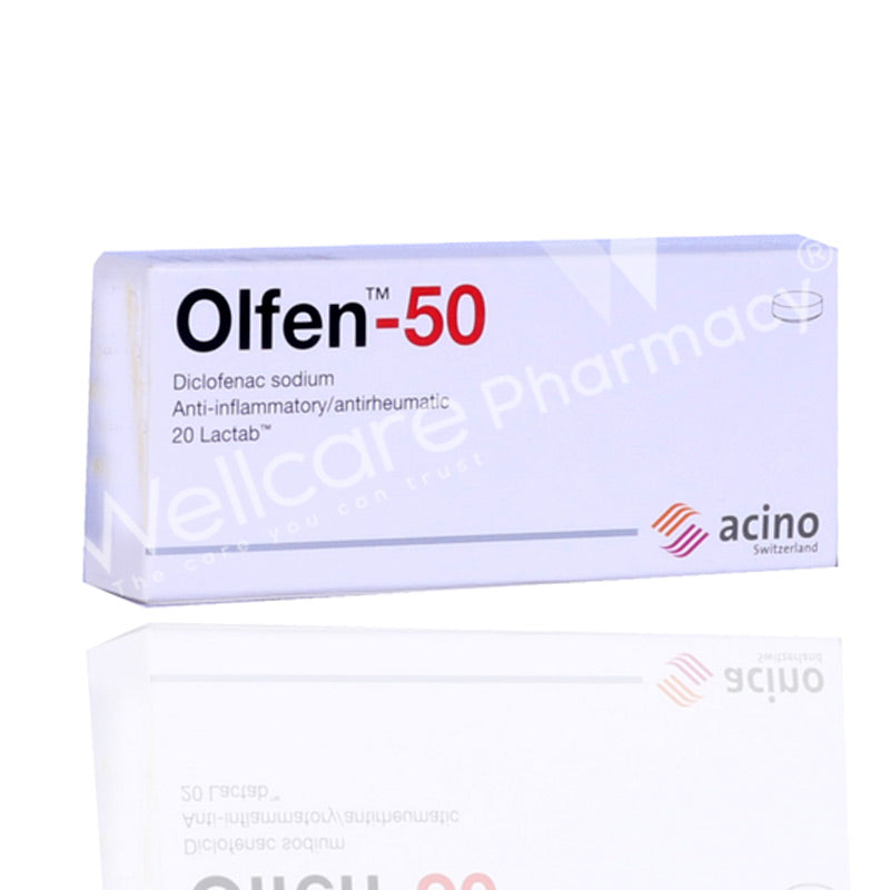Olfen 50Mg Tablets 20'S