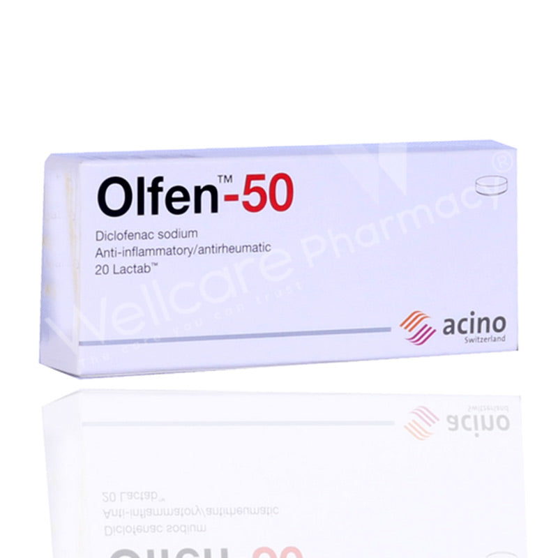 Olfen 50mg Tablets 20'S
