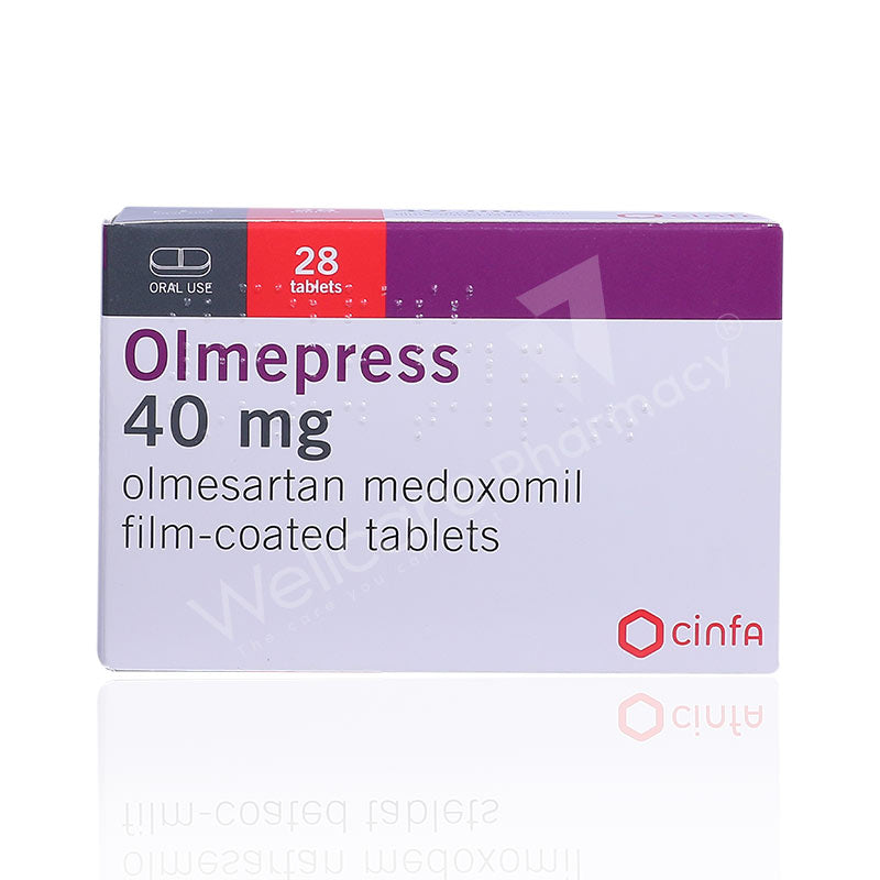 Olmepress 40Mg Tablets 28'S