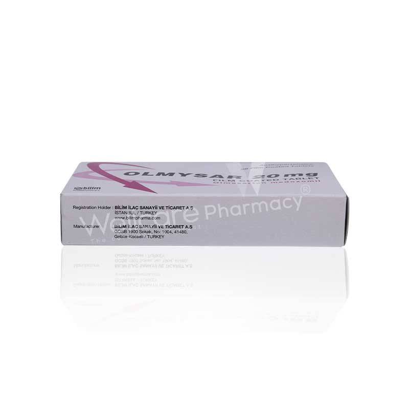 Olmysar 20Mg Tablets 28'S