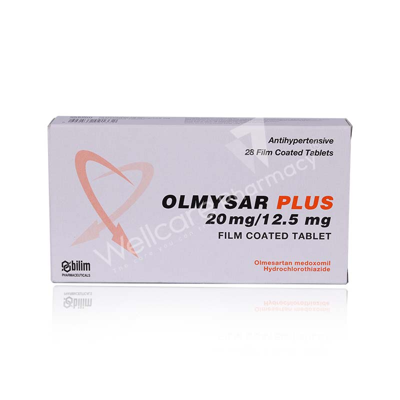 Olmysar Plus 20Mg/12.5Mg Tablets 28'S