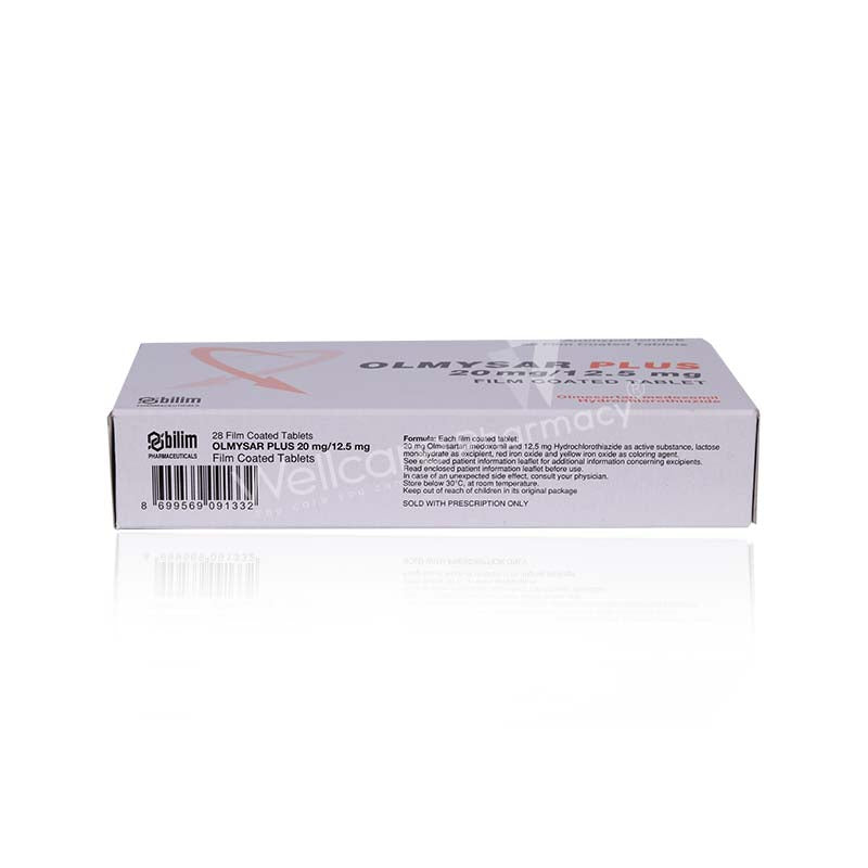 Olmysar Plus 20Mg/12.5Mg Tablets 28'S