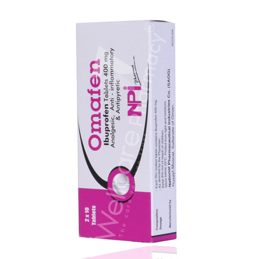 Omafen 400Mg Tablets 20'S