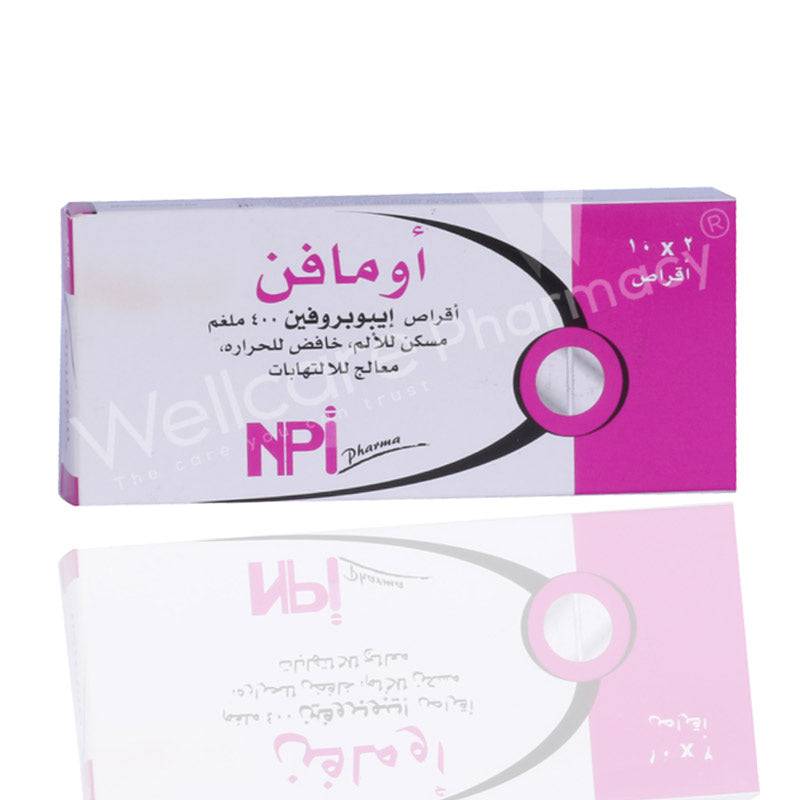 Omafen 400Mg Tablets 20'S - Wellcare Pharmacy