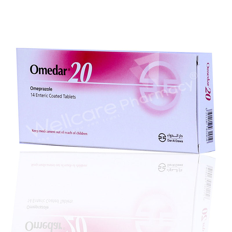Omedar 20mg Tablets 14'S