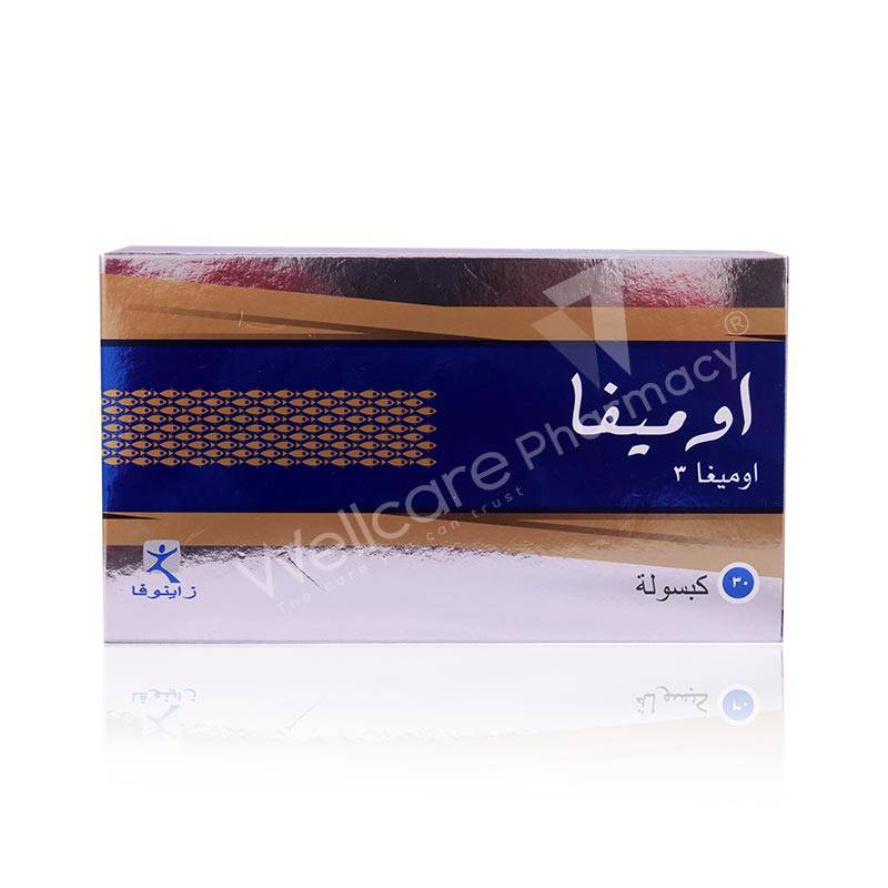 Omefa 1000Mg Capsules 30'S