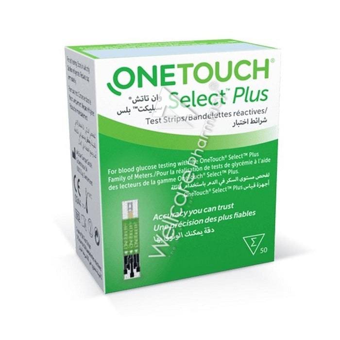 One Touch Select Plus Test Strips 50'S