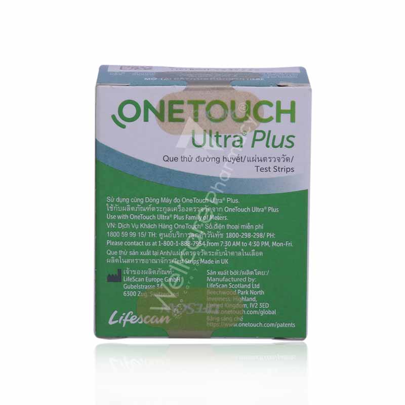 One Touch Ultra Plus Strips 50'S