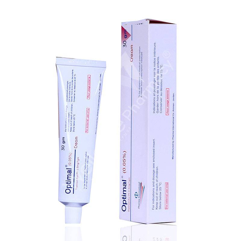 Optimal 0.05% Cream 30Gm - Wellcare Pharmacy