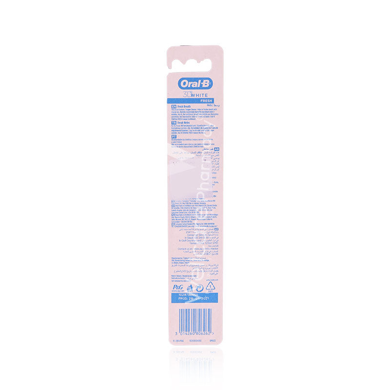 Oral B 3d White Fresh Toothbrush Medium 40