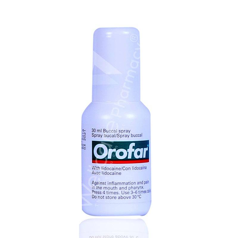 Orofar Throat Spray 30Ml - Wellcare Pharmacy