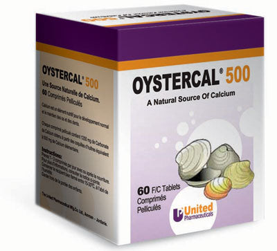 Oystercal 500Mg Tablets 60'S