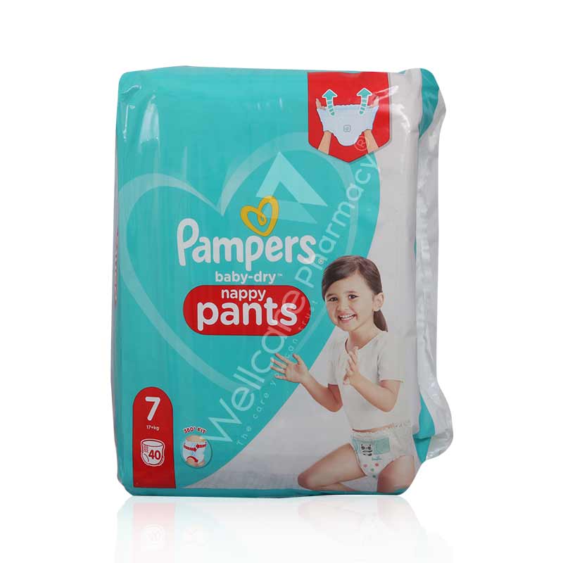 Pampers No7 Ml Pants 40'S – Wellcare Pharmacy