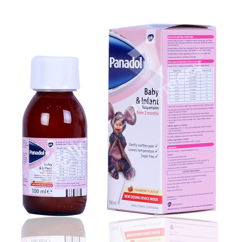 Panadol 120Mg Suspension 100Ml
