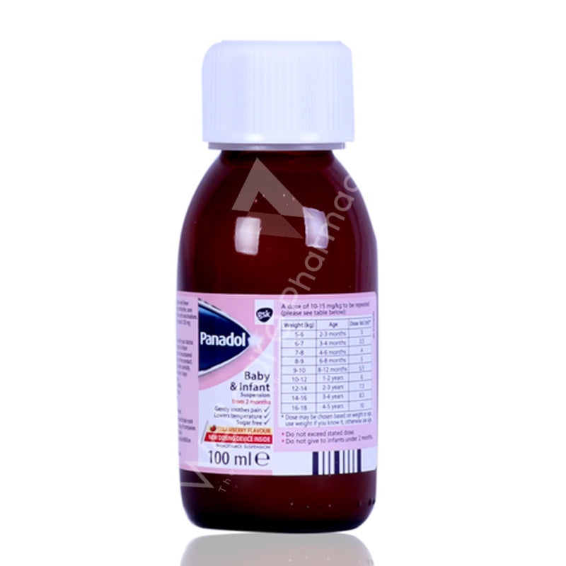 Panadol 120Mg Suspension 100Ml