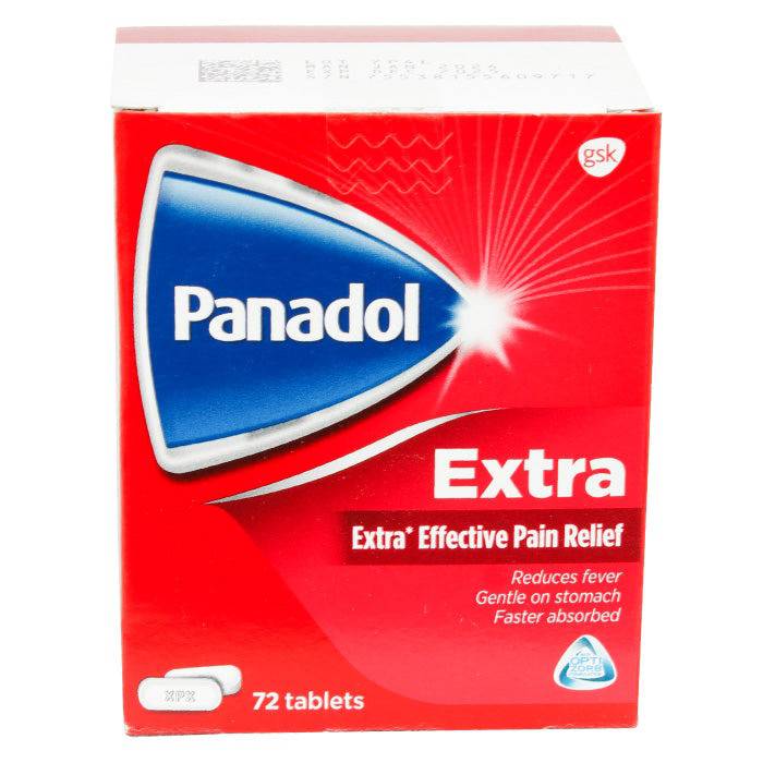 Panadol Extra Optizorb Tablets 72'S