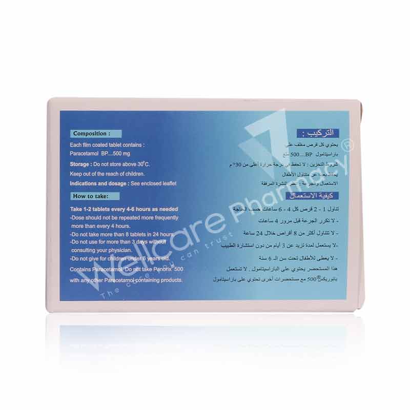 Panorix 500Mg Tablets 30'S