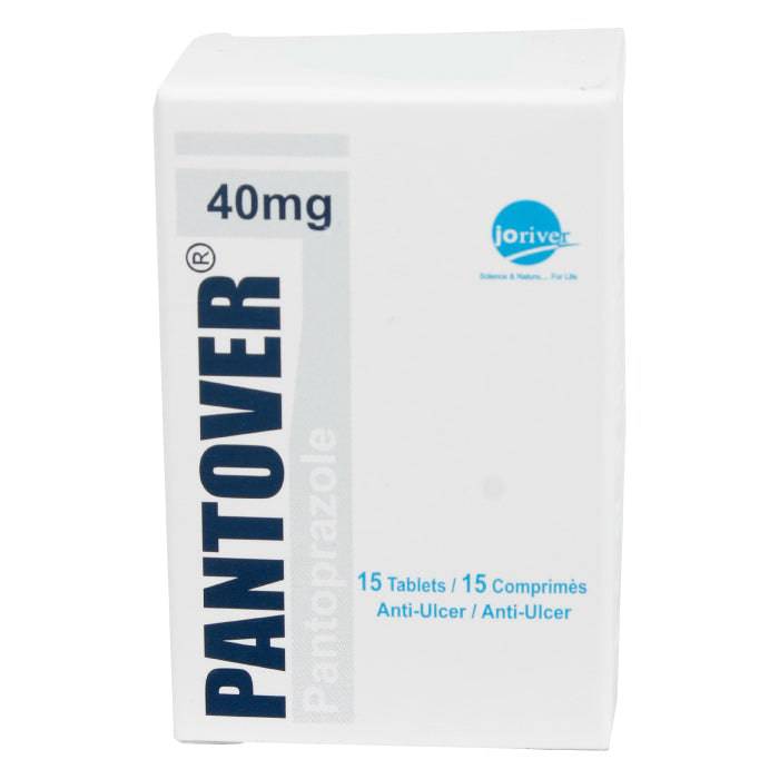 Pantover 40Mg Tab 1X15's