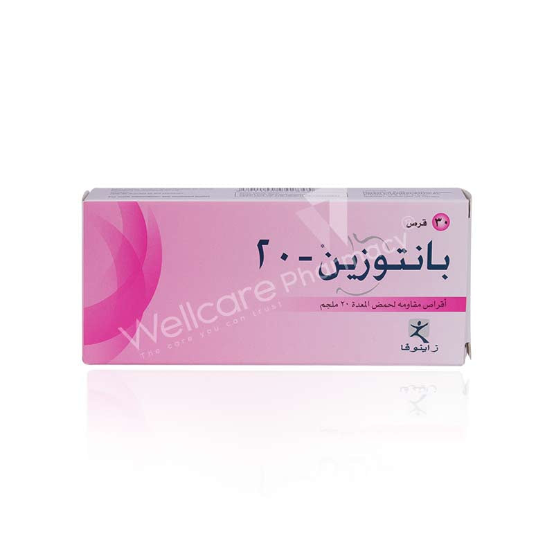 Pantozyn 20Mg Tab 30'S