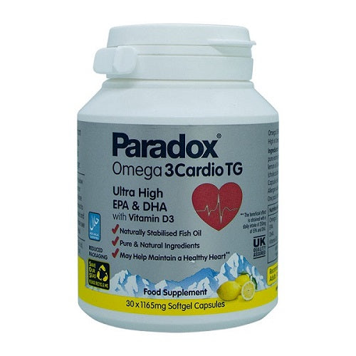 Paradox Omega 3 Cardio Tg Capsules 30'S
