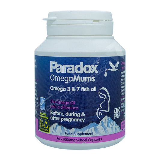 Paradox Omega Mums 1000Mg Capsules 30'S