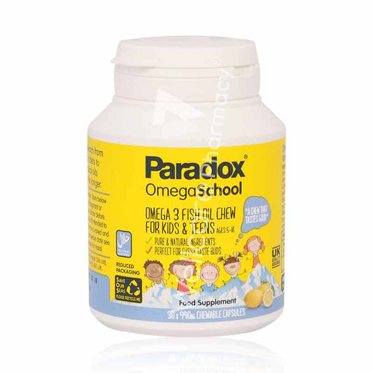 Paradox Omega School Chewables 30'S