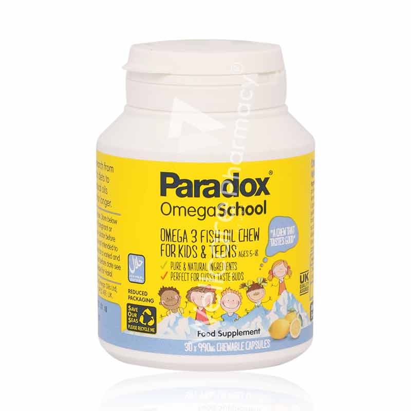 Paradox Omega School Chewables 30'S - Wellcare Pharmacy