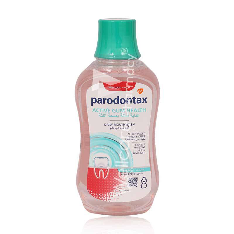 Parodontax Mouth Wash Red 300Ml - Wellcare Pharmacy