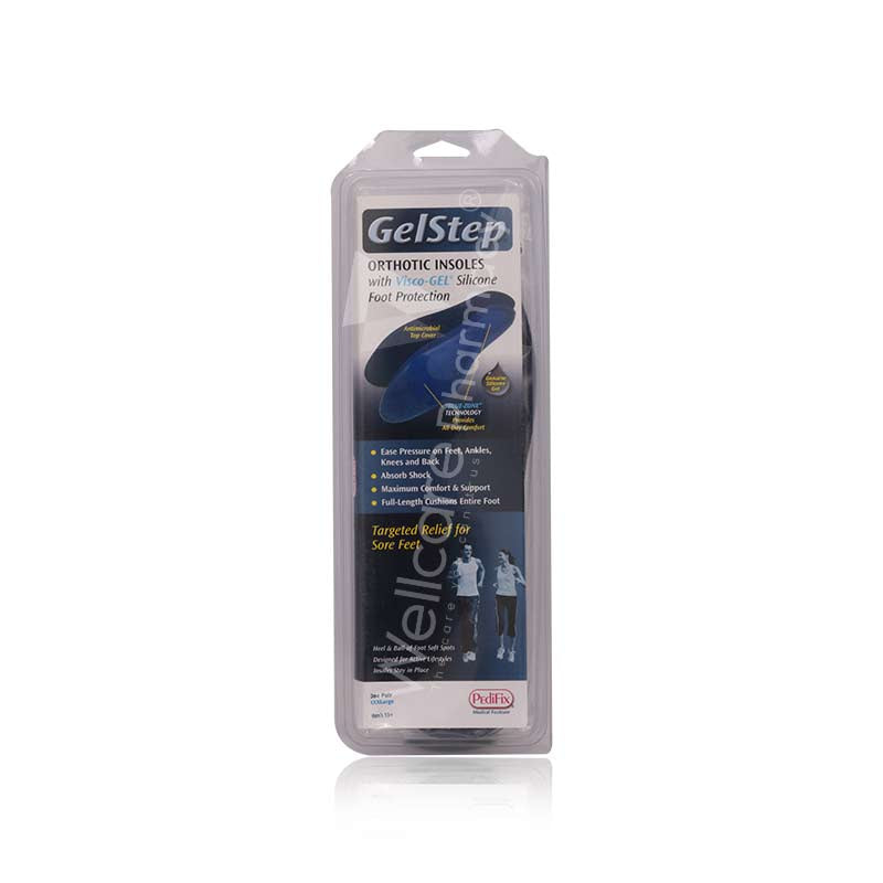 Pedifix 7050-C (Xxl) Gelstep Full Length Replacement Insoles