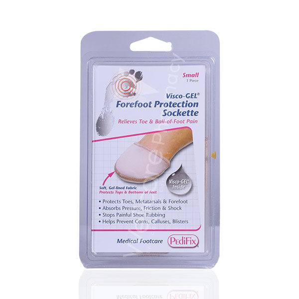 Pedifix P1342 Visco Gel Forefoot Protection Sockette Small